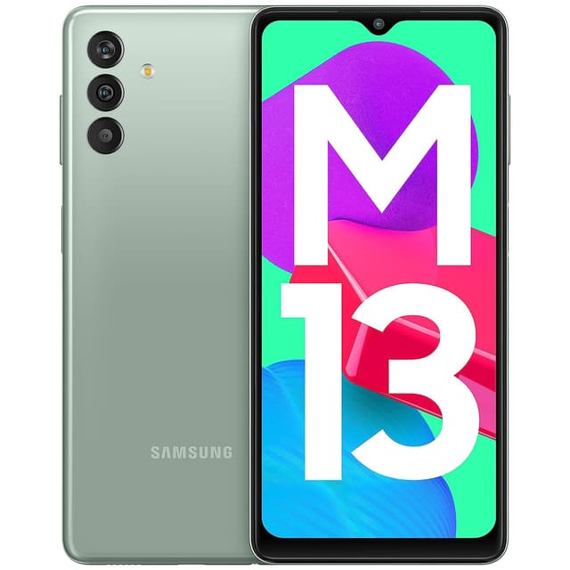 Samsung Galaxy M13 (Aqua Green, 6GB, 128GB Storage)