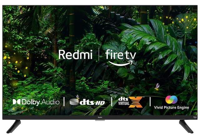 Redmi 80 cm (32 inches) HD Ready Smart LED Fire TV L32R8-FVIN (Black)