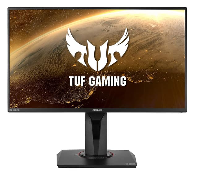 ASUS Tuf - Vg259Qr Gaming 25 Inch (63.5 Cm) 1920 x 1080 Pixels LCD Monitor - Full Hd, 165Hz, 1Ms, Extreme Low Motion, Speaker, Shadow Boost, Vesa Mountable, Displayport, Hdmi Black