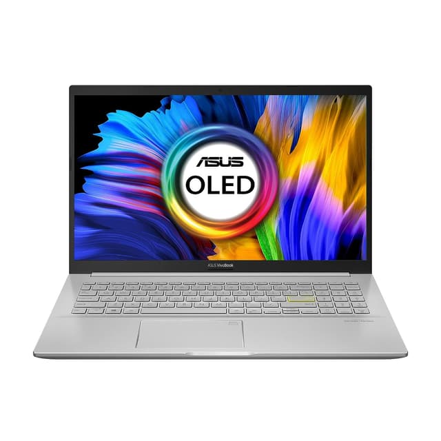ASUS VivoBook K15 OLED (2021), 15.6" (39.62 cms) FHD OLED, Intel Core i3-1115G4 11th Gen, Thin and Light Laptop (8GB/512GB SSD/Integrated Graphics/Office 2021/Windows 11/Silver/1.8 Kg) K513EA-L313WS