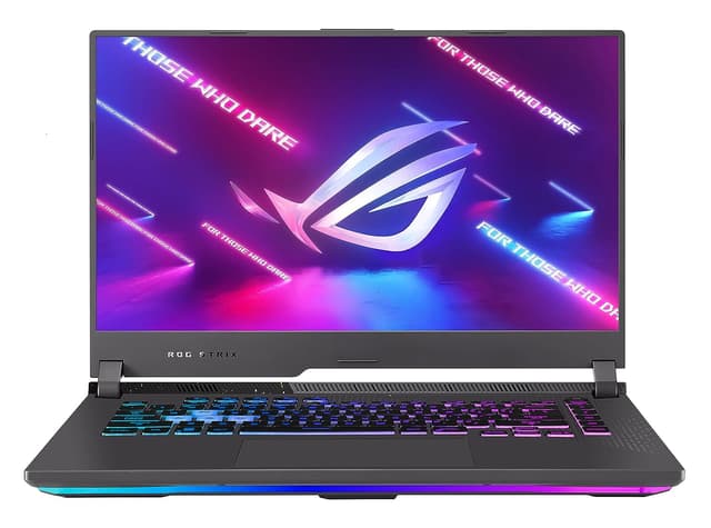 ASUS ROG Strix G15 (2022), 15.6"(39.62 cms) FHD 300Hz/3ms, AMD Ryzen 7 6800H, RTX 3060 6GB Graphics, Gaming Laptop (16GB/1TB SSD/90WHrs Battery/Windows 11/Office 2021/Gray/2.3 kg), G513RM-HF272WS